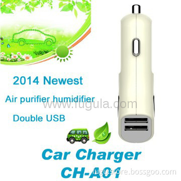 car charger with flower perfume